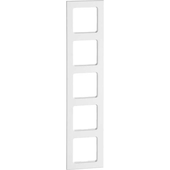 Peha - Abdeckrahmen Rahmen 5-fach Pianco sw D 20.675.192 T waage/senkrecht