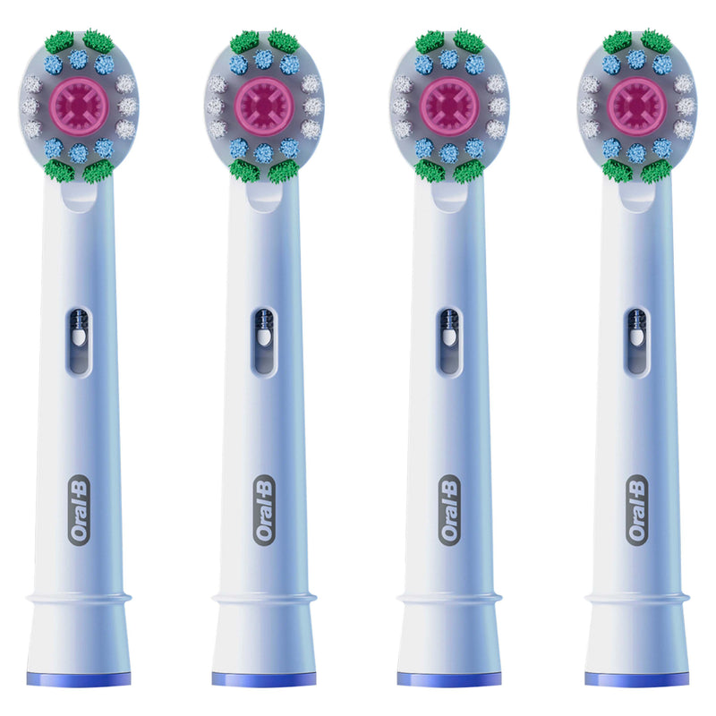 ORAL-B - Zubehör/Ersatzteile für Körperpflegegeräte Aufsteckbürste EB Pro 3D White 4er Mundpflege-Zubehör