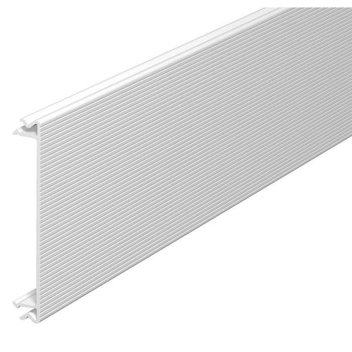 OBO Bettermann - Oberteil für Geräteeinbaukanal/Installationssäule Oberteil für Systemöffnung OT3K GEKK110RW 110x2000mm, PVC − 2 Meter