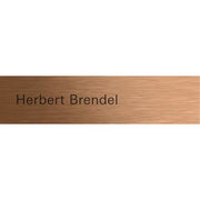 Gira - Funktionsmodul für Türkommunikation Ruftaste beschr. 5549921 Bronze