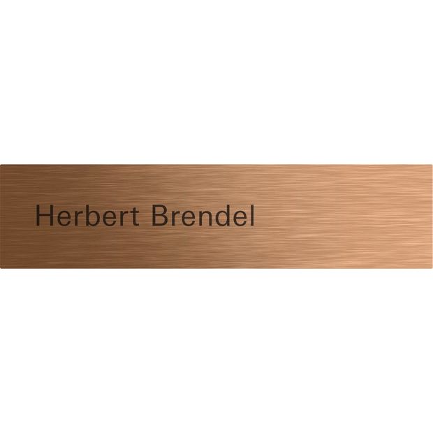 Gira - Funktionsmodul für Türkommunikation Ruftaste beschr. 5549921 Bronze
