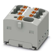 Phoenix Contact - Durchgangs-Reihenklemme Verteilerblock PTFIX 4/6X1,5-G GY − 20 Stück