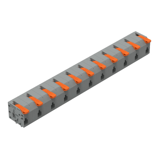 WAGO - Leiterplattenklemme 2601-1511 1,5mm²,gr − 10 Stück
