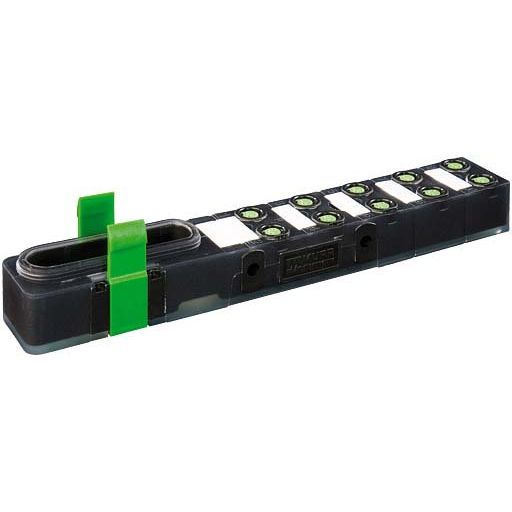 Murrelektronik - Passiver Sensor-/Aktor-Verteiler (mit Leitung) Grundmodul 8000-80000-0000000 Exact8, 10xM8