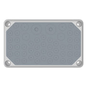 Eaton - Einführungsflansch für Kleingehäuse/Schaltschrank Flanschplatte IP55 F3A-2K-D30/3 Isolierstoff
