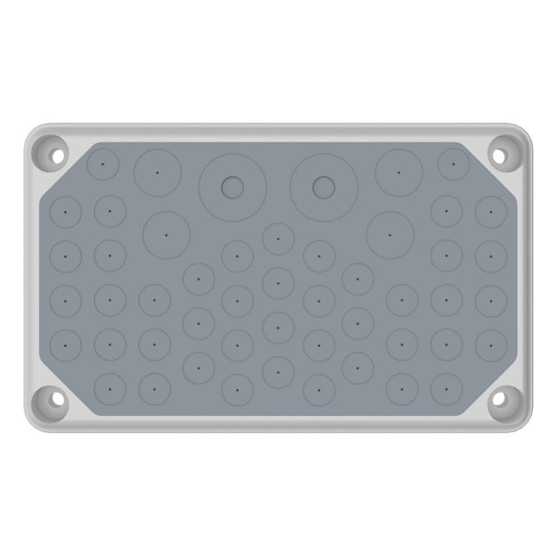 Eaton - Einführungsflansch für Kleingehäuse/Schaltschrank Flanschplatte IP55 F3A-2K-D30/3 Isolierstoff