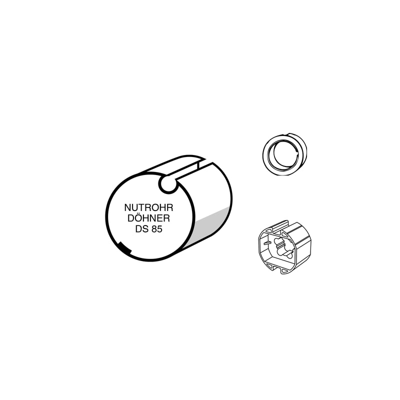 Somfy - Zubehör/Ersatzteile für Tor-/Rollladenantriebe Mitnehmer LT 60 9761005 DS 78/R − 1 Stück