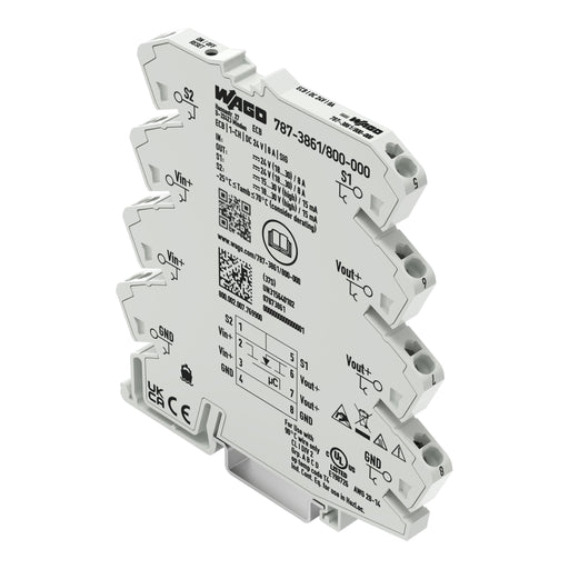 WAGO - Stromüberwachungsgerät Elektron. Schutzschalter 787-3861/800-000 1-kanalig, DC 24 V