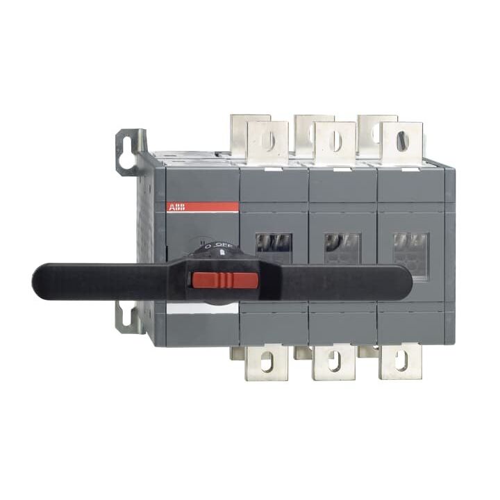 ABB Stotz S&J - Lasttrennschalter Lastumschalter OT1000E03CP 0A m. Griff u. Welle