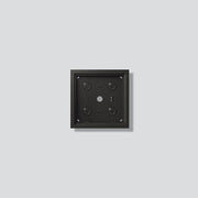 Siedle&Söhne - Montageelement für Türstation Gehäuse-Aufputz GA 612-2/2-01 DG Dunkelgrau-Glimmer