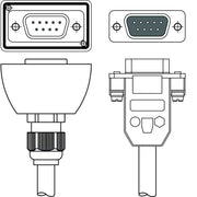 Leuze - Konfektioniertes Sensor-Aktor-Kabel Serviceleitung KB-ROD4PC-3000