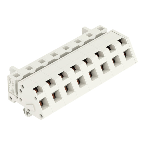 WAGO - Kabelsteckverbinder für Leiterplattensteckverbinder 1-Leiter Federleiste 721-338/008-000 CAGECLAMP 2,5mm²,lgr − 25 Stück