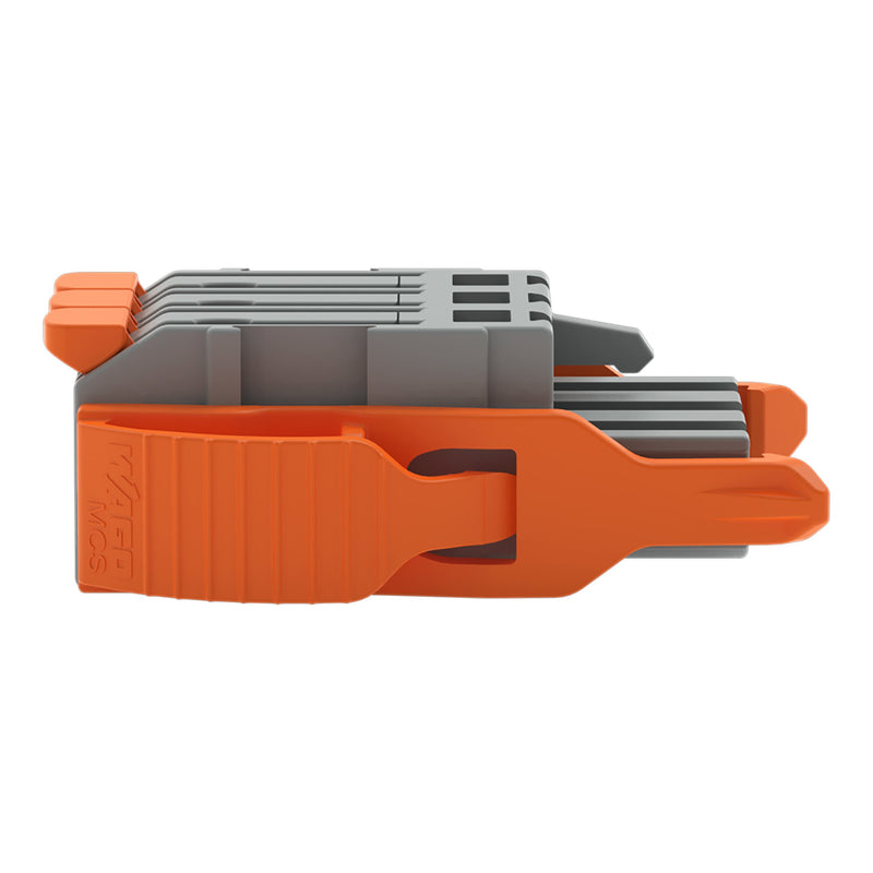 WAGO - Kabelsteckverbinder für Leiterplattensteckverbinder 1-Leiter-Federleiste 2231-1103/038-000 Push-in CAGECLAMP,gr − 100 Stück
