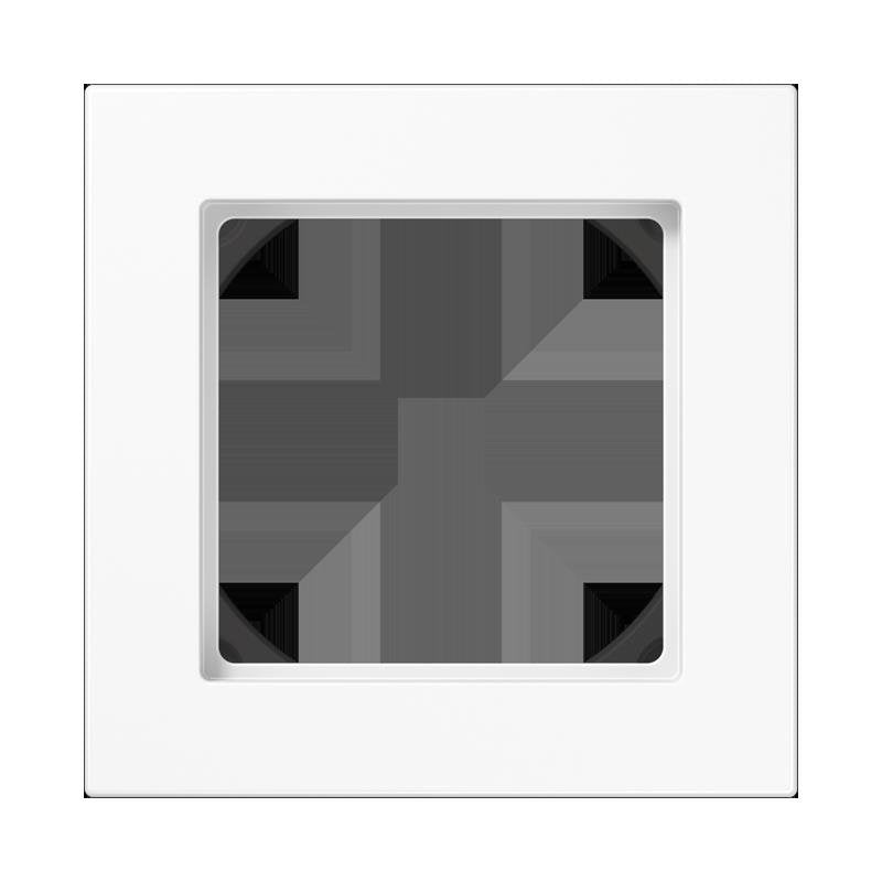 Jung - Abdeckrahmen Rahmen 28 mm A 5581 HBF WW waage/senkrecht