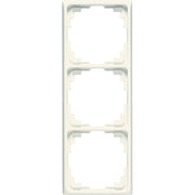 Jung - Abdeckrahmen Rahmen 3-fach ws CD 583 K W waage/senkrecht
