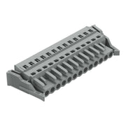 WAGO - Kabelsteckverbinder für Leiterplattensteckverbinder 1-Leiter-Federleiste 231-113/037-000 CAGECLAMP,2,5 mm²,gr − 25 Stück