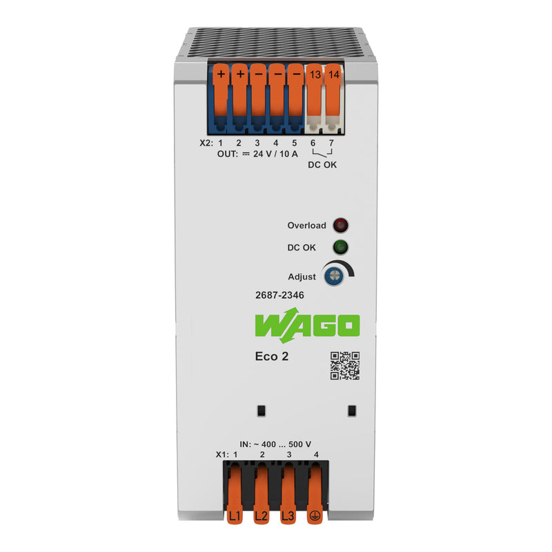 WAGO - Gleichstromversorgung Netzgerät 2687-2346 Eco 2,3-phasig