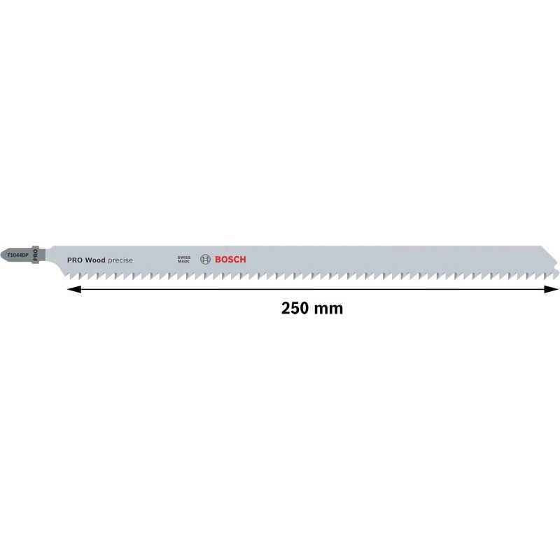 Bosch - Stichsägeblatt PRO Wood precise T1044DP 2608667394 Stichsägeblatt 250