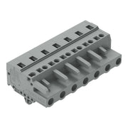 WAGO - Kabelsteckverbinder für Leiterplattensteckverbinder 1-Leiter-Federleiste 231-207/008-000 CAGECLAMP,2,5 mm²,gr − 50 Stück