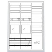 ABN - Zähler-Komplettschrank Zählerschrank S37EA422 eHZ 2Z 2R 1V1APZ
