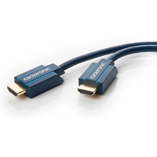 Clicktronic - Konfektioniertes A/V-Kabel HDMI Kabel HighSpeed 70305 5m,Ethernet