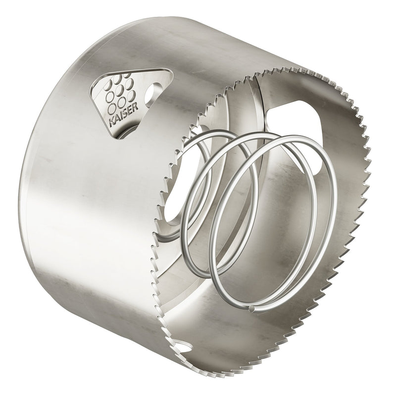 Kaiser - Lochsäge PROFI Fräskrone 74mm 1081-21 mit Auswerfer-Feder