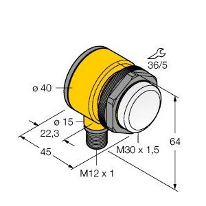 Turck - Optisches/Akustisches Signalgerät Kennleuchte T30RGXPQ