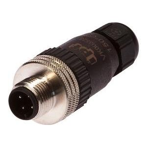 Ipf Electronic - Rundsteckverbinder, feldkonfektionierbar (Industriesteckverbinder) Kabelstecker, gerade, VK003528 Selbstkonfektionierb