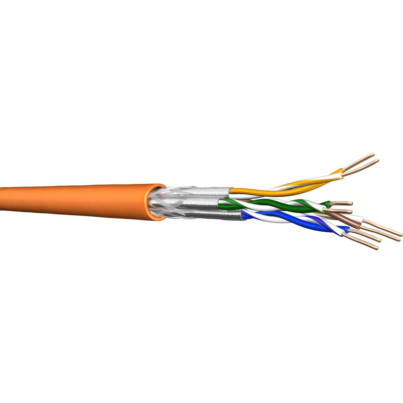 Draka Comteq (DNT) - Daten- und Kommunikationskabel UC900 HS23 Kat.7 orange 60011603-Eca-T500 4P S/FTP AWG23 − 500 Meter