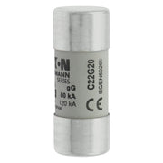 Eaton - Zylindrische Sicherung Sicherungseinsatz Nieders. CYLINDRICA#C22G20 20A AC 690V 80kA − 10 Stück