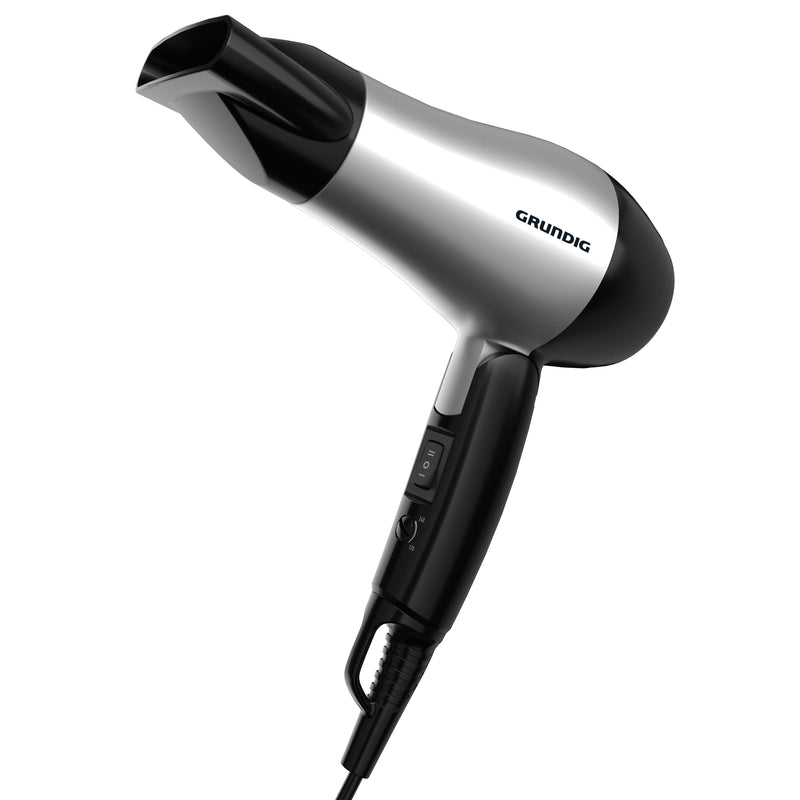 Grundig - Haartrockner/Haarstyler Sport/Reisehaartrockner HD 2200 si/sw m.Klappgriff