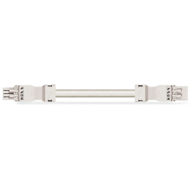 WAGO - Konfektionierte Leitung für steckbare Gebäudeinstallation konfekt.Verbindungsleitung 891-8994/016-202 Eca,Buchse Stecker