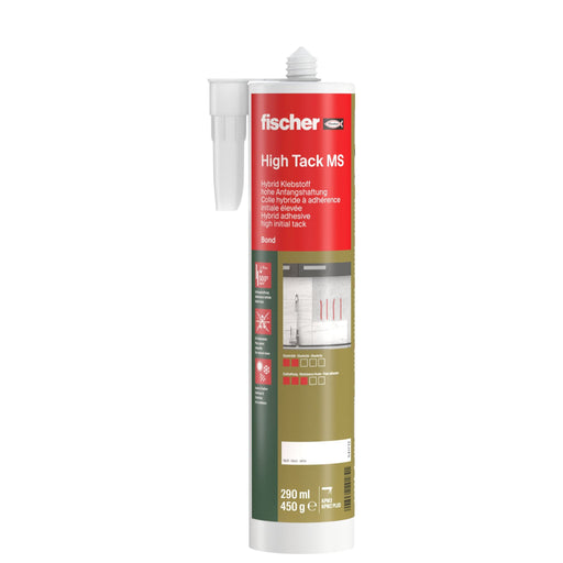 Fischer Deutschl - Montagekleber High Tack MS 290 weiß 541712