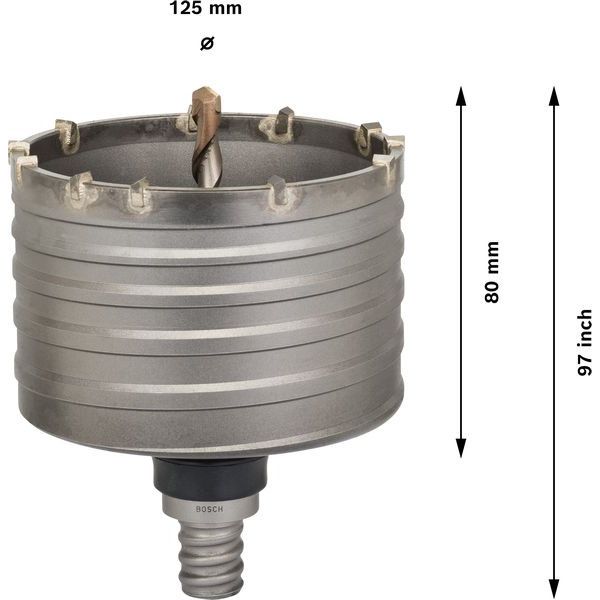 Bosch - Bohrkrone PRO SDS max-5 Bohrkrone, 2608580525 125 x 80 x 97 mm
