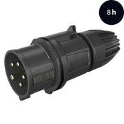 Walther Werke - CEE-Stecker (IEC 60309) CEE NEO Phasenwender FW211508PH 16A 5P 8h IP54 − 5 Stück