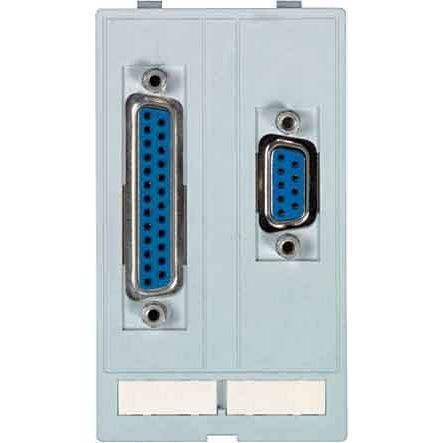 Murrelektronik - Einsatz/Abdeckung für Kommunikationstechnik Buchseneinsatz Stift 4000-68000-0400000 Sub-D9/Sub-D25
