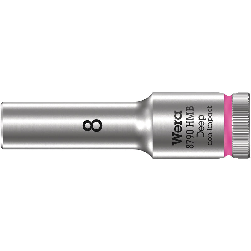 Wera - Sechskant-Einsatz für Steckschlüssel Steckschlüsseleinsatz 004530 8 mm