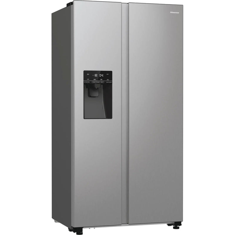 Hisense - Kühl-/Gefrierkombination Kühl/Gefrierkombi SbS RS5P535NTCE steel look