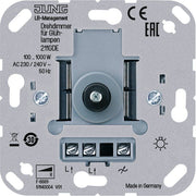 Jung - Dimmer Drehdimmer 211 GDE mit Druckschalter