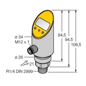 Turck - Druckschalter Drucksensor PS600R-310 #6833527