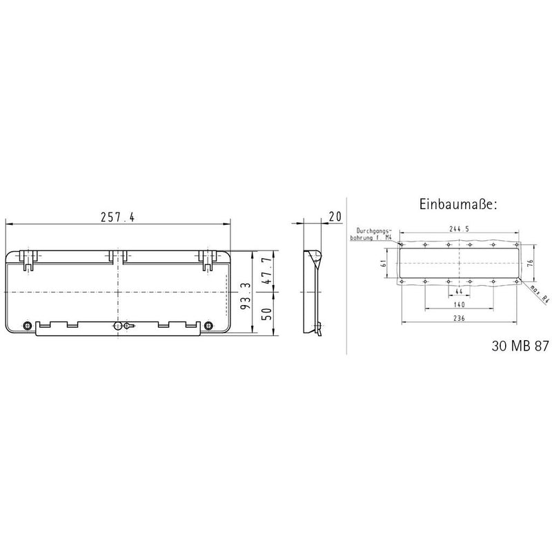 Bals Elektrotech - Zubehör/Ersatzteile für CEE-Steckvorrichtungen (IEC 60309) BetätigungsklappeIP44 58607