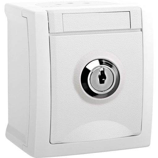 Panasonic - Steckdose abschließbar 90591141-DE Nr.1 FR-AP ws