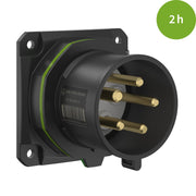 Walther Werke - CEE-Gerätestecker (IEC 60309) CEE NEO Anbaugerätestecker FW631502PH gerade 32A 5P 2h