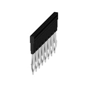 Weidmüller - Querverbinder/Brücker für Reihenklemme Querverbinder ZQV 4N/8 BK gesteckt − 20 Stück