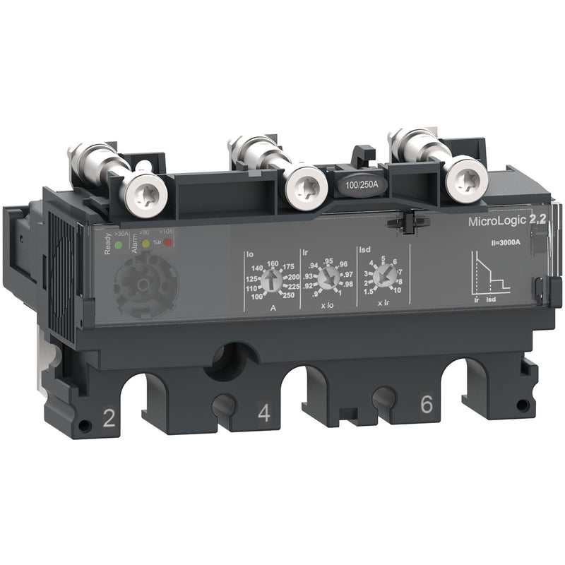 Schneider Electric - Auslöseblock für Leistungsschalter Elektron. Auslösegerät C2532D250 MicroLogic 2.2