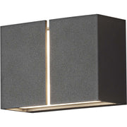 Gnosjö Konstsmide AL - Decken-/Wandleuchte LED-Wandleuchte 7877-370 anth/alu lackiert