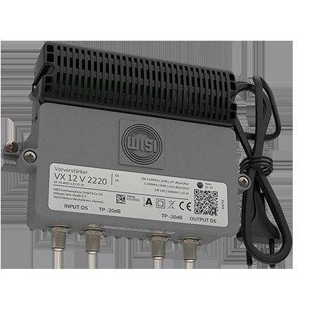 Wisi - BK-Verstärker Hausanschlussverstärker VX 12 V 2220 22 dB, ortsgespeist