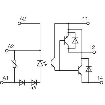 Weidmüller - Optokoppler MOS24VDC/548VDC0,5A 5-48VDC