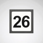 Trilux - Elektrisches Zubehör/Ersatzteile für Leuchten Hausnummernbeschriftung Hausnummer  #7258600