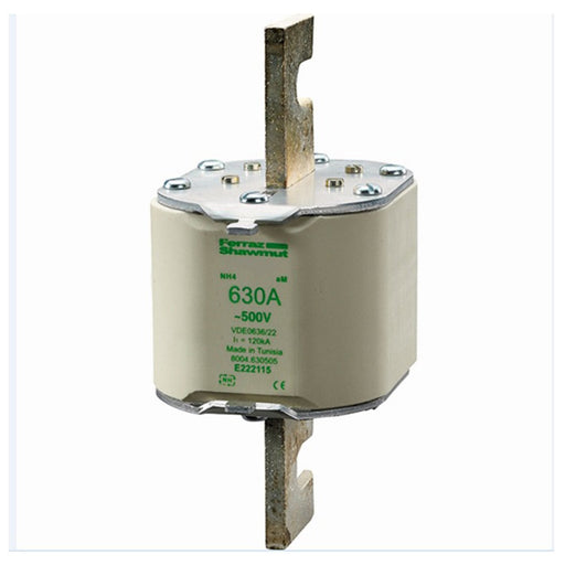 Mersen - Messersicherung Sicherungseinsatz NH aM NH4AM50V630-8 Gr.4 630A sfü KM